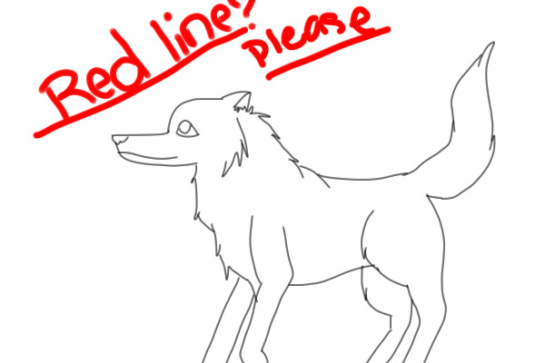Please? Red line my attempt