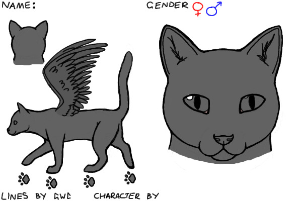 My personal kitty reference! 8D