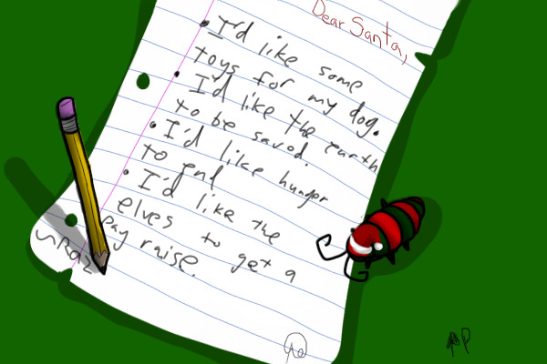 Dear santa...