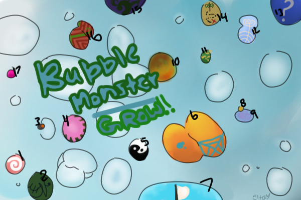 Growable Bubble Monsters!