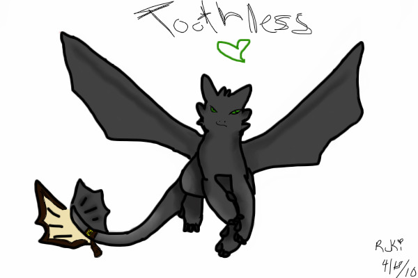 Toothless <3