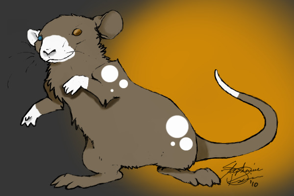 Slorppie! Bad Mousey!