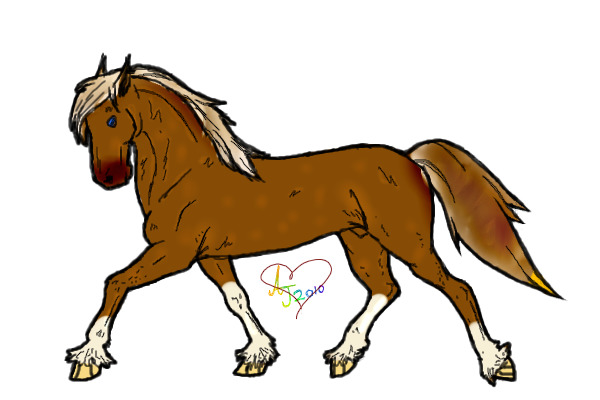 Draft horse