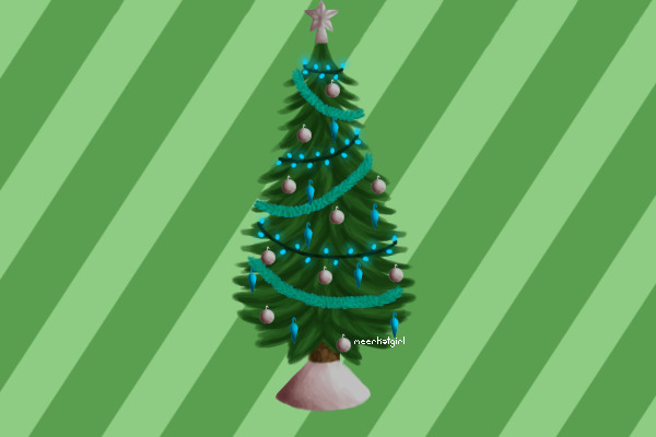 Blue and Silver Christmas Tree
