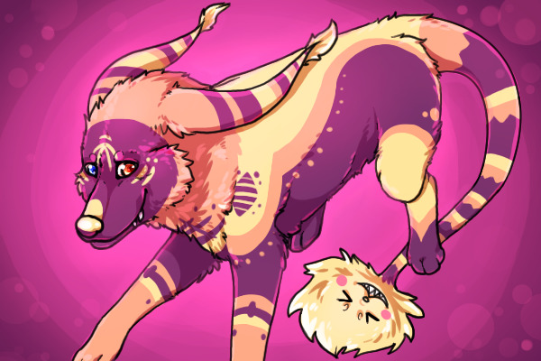 A trickster's spotlight