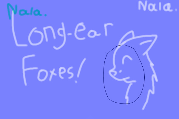 •♦Long-Ear Foxes♦• [Needing artists!]