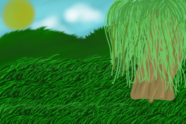 in the meadow