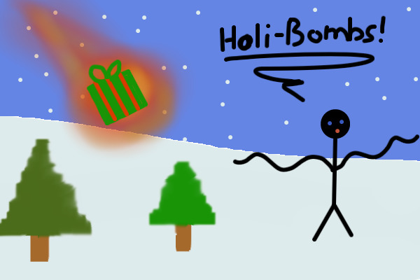 Well...I made this for the Holi-Bomb thing