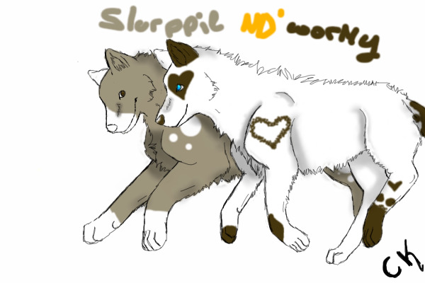 Slurppie ND' Wormy! :3