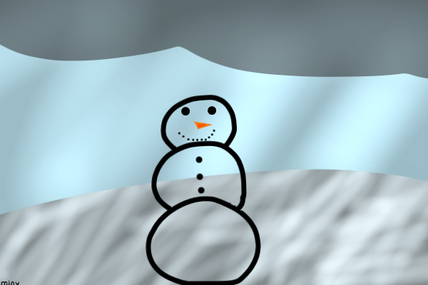 Snowman Editable