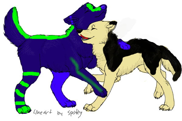 twilight and skye <3