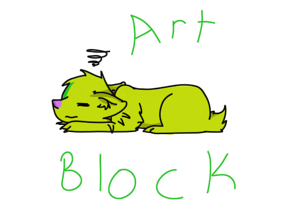 STUPID ART BLOCK!