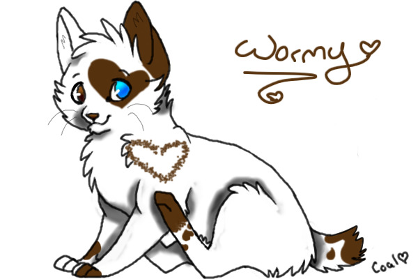 BobTail Kitty- Wormy! =D