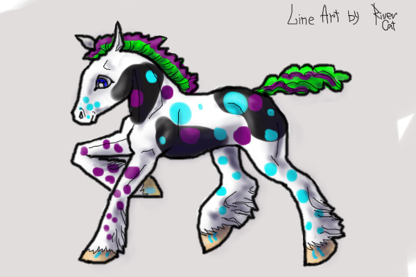 Foal to Amethyst And Electric Thunder