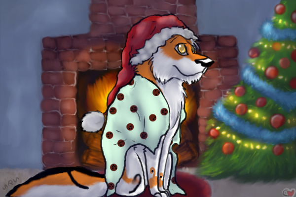 Cookie at Chrismas