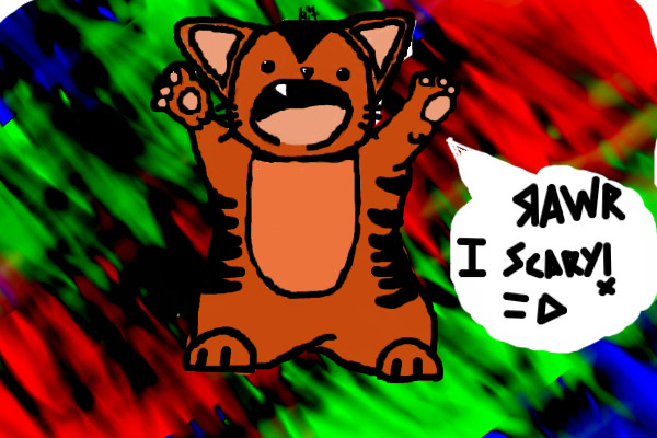 RAWR I scary!