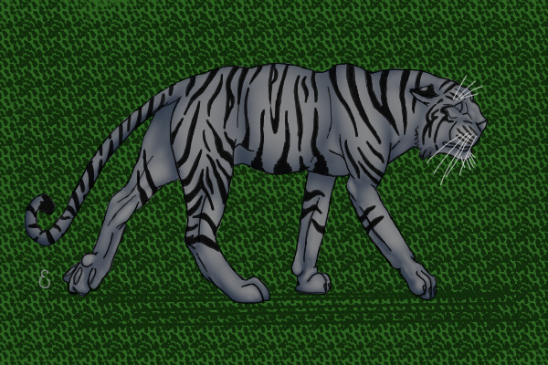 Editable Tiger