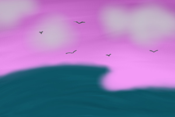 Sky and sea