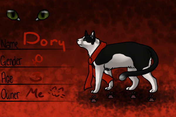 dory, my new fursona <3