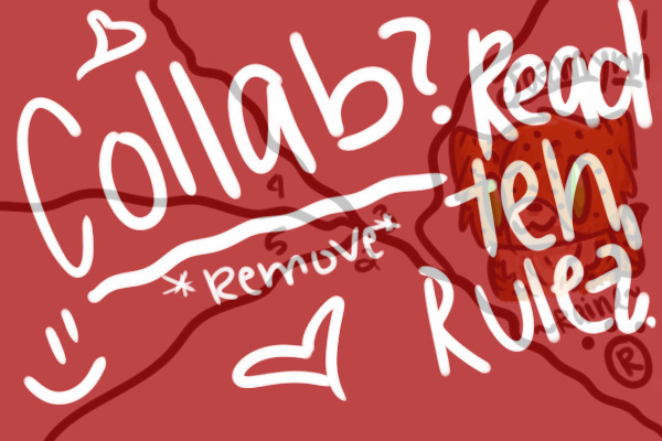 Collab, please? :3||All Slots Taken; Sorry:3
