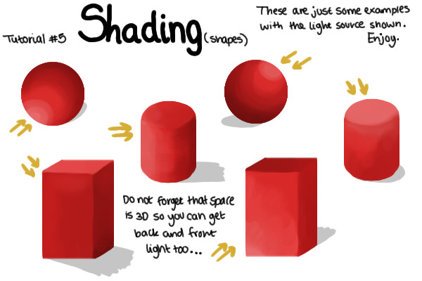 Tut. #5 Shading Shapes
