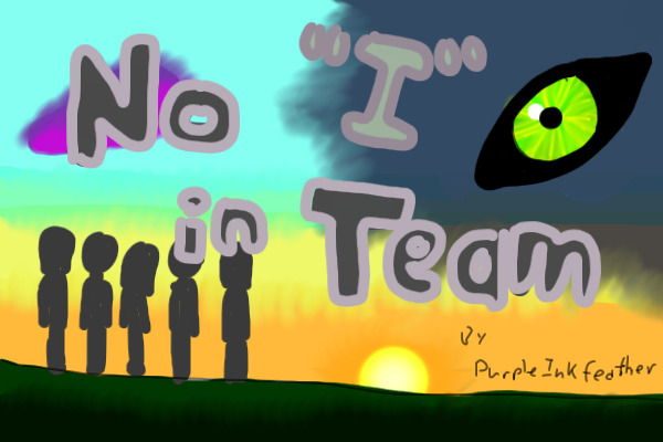 No "I" in "Team" Cover