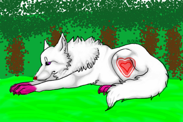 Rose, The Valentine Wolf
