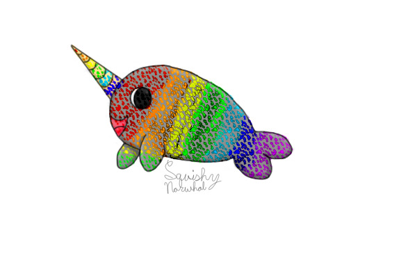 Rainbow Narwhal!