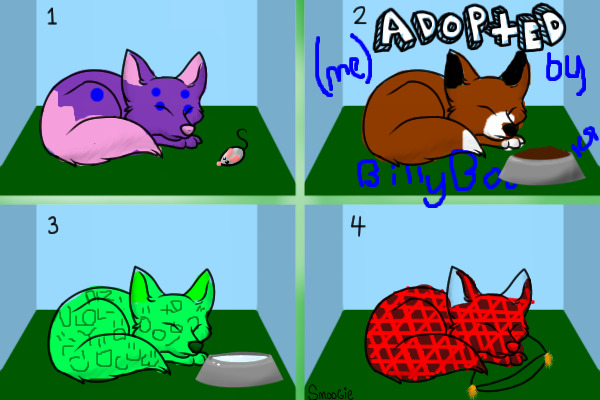 Adopt your fox/dogs!