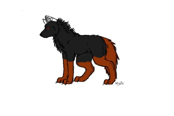 Ember the Wolf