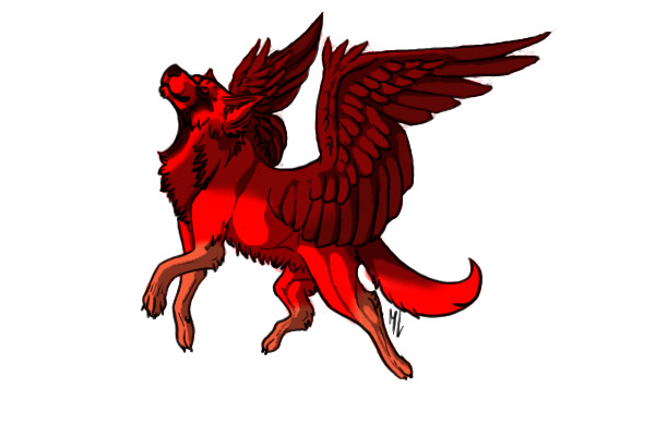 red wolf of ChickenSmoothie