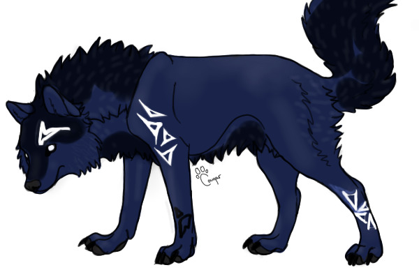 Armored Wolf w/out Armor| SOLD