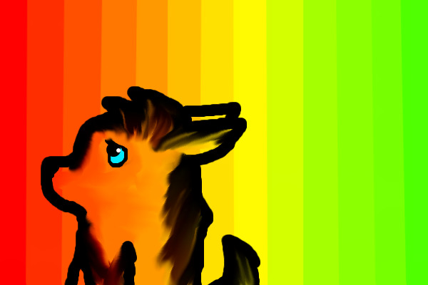 colorful husky