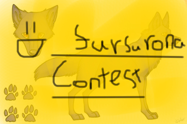 fursurona contest CLOSED FOR JUDGING