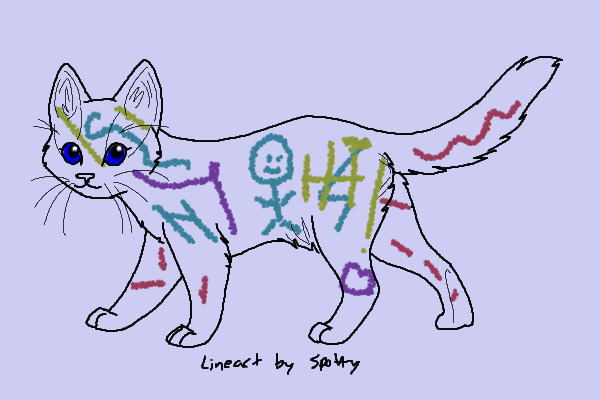 My little sister colored this...