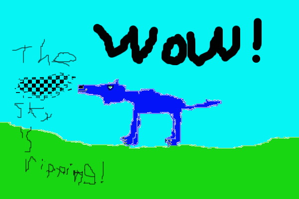 Edit of my wolf picture