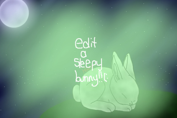 edit a sleepy bunny!!(: read rules first okay?