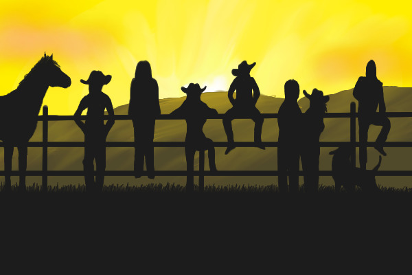 Sunset on the Ranch (WIP)
