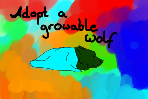 Adopt a growable wolf
