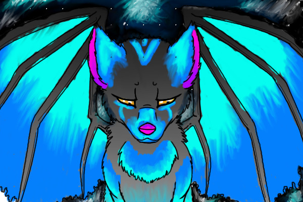 Glowey Bat/Wolf Creature Crying