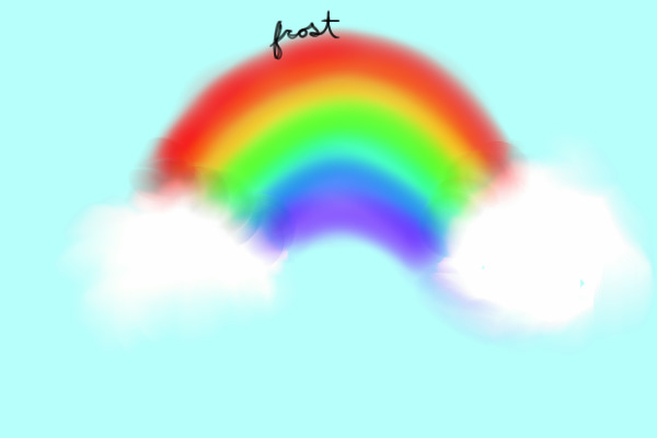 A Bright Rainbow.
