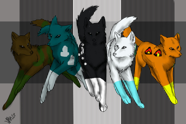 The elemental wolves