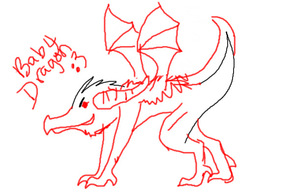 Baby Dragon (Complete the Picture)