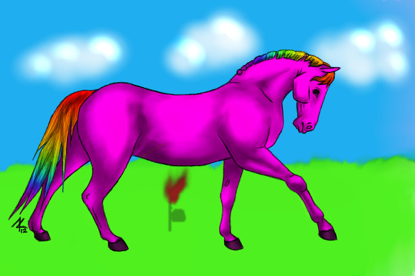 pink rainbow