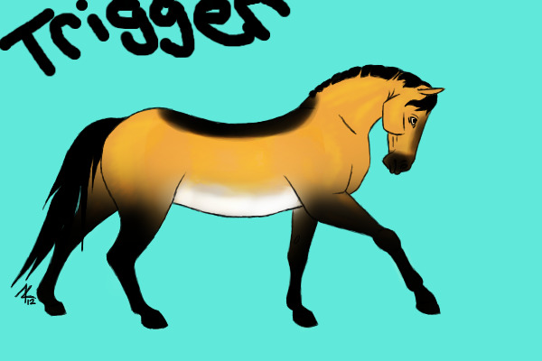 My Horse Trigger~<3