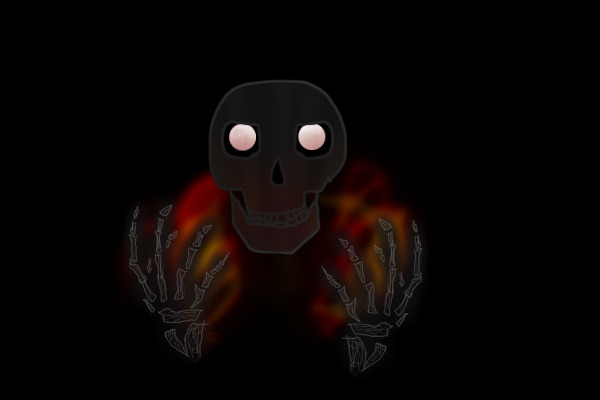 Skeleton Fire Mage/Demon