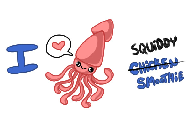 I ♥ Squiddy Smoothie