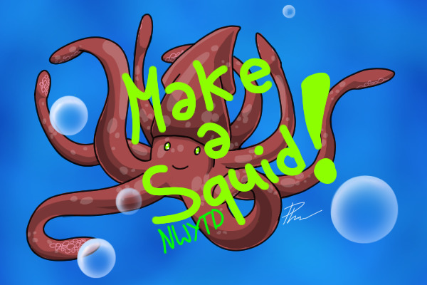 Make a Squiddy! (National Wave Your Tentacles Day!)