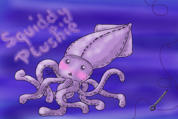 Squiddy Plushie ~ Editable