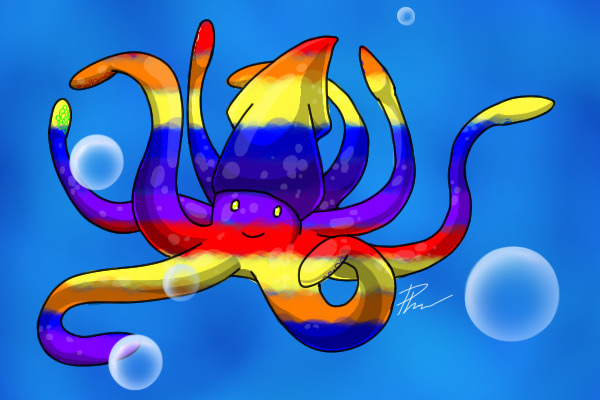 Rainbow squiddy